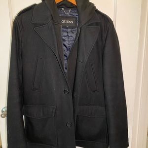 Guess Peacoat w/Removable Hood
